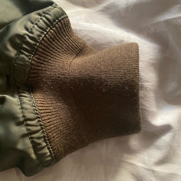 Vince ruched shell hooded bomber jacket - Picture 10 of 13